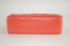 Chanel Mini Flap Bag Schwarz Korallrot