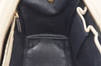 Celine Luggage Tote Bag Leder Beige Schwarz
