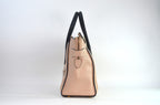 Celine Luggage Tote Bag Leder Beige Schwarz