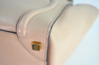 Celine Luggage Tote Bag Leder Beige Schwarz