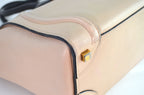 Celine Luggage Tote Bag Leder Beige Schwarz