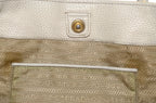 Prada Vitello Daino Tote Bag Weiß