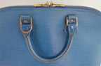 Louis Vuitton Alma Epi Leder Blau