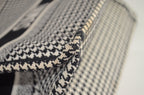 Dior Book Tote Large Houndstooth Schwarz Weiß