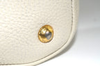 Prada Vitello Daino Tote Bag Weiß