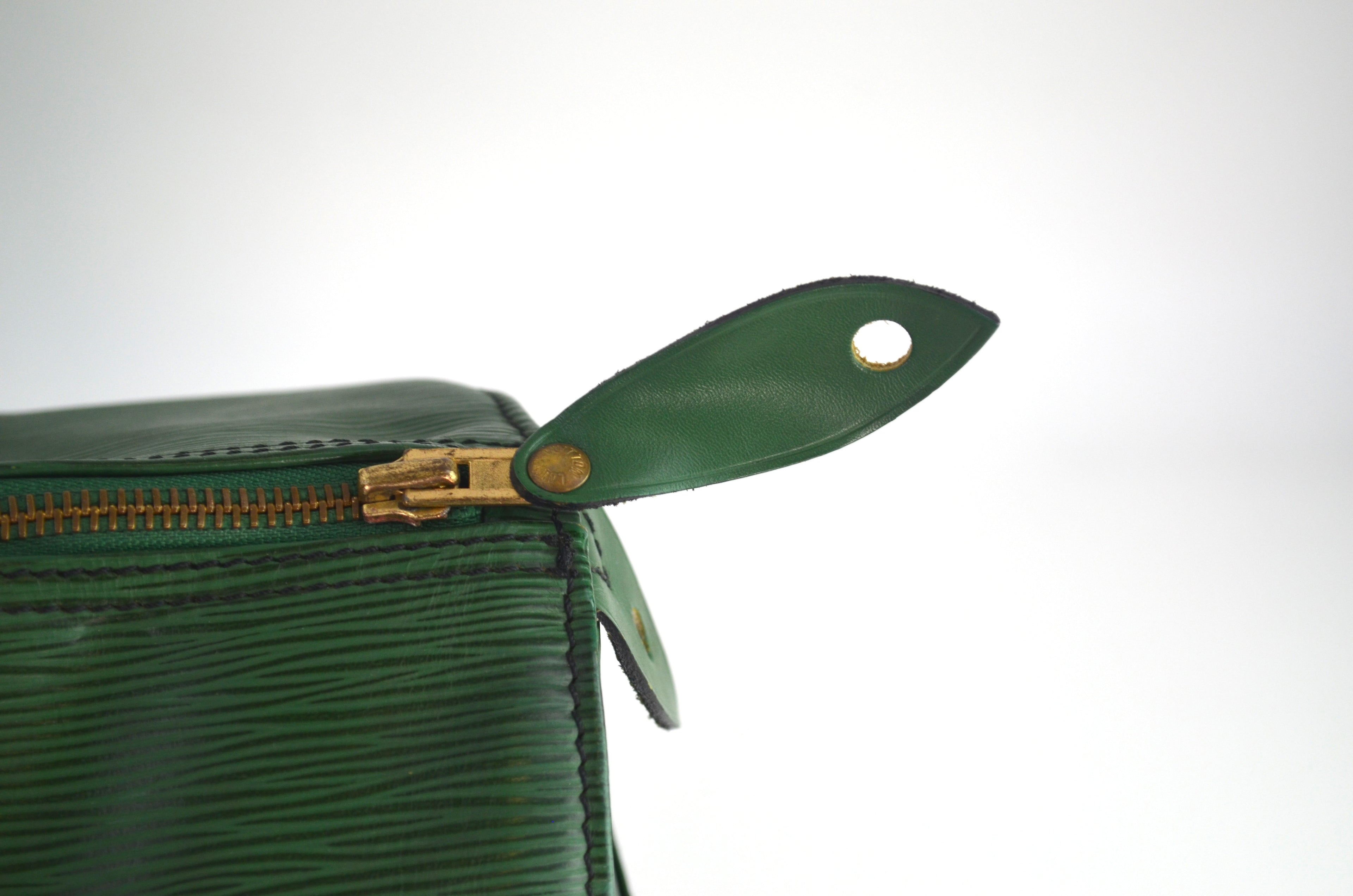 Louis Vuitton Speedy Epi Leder Grün