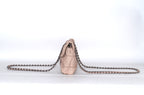 Prada Nappa Gaufre Small Chain Flap Bag Beige