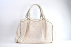 Gucci Sukey Tote Woven Raffia Creme