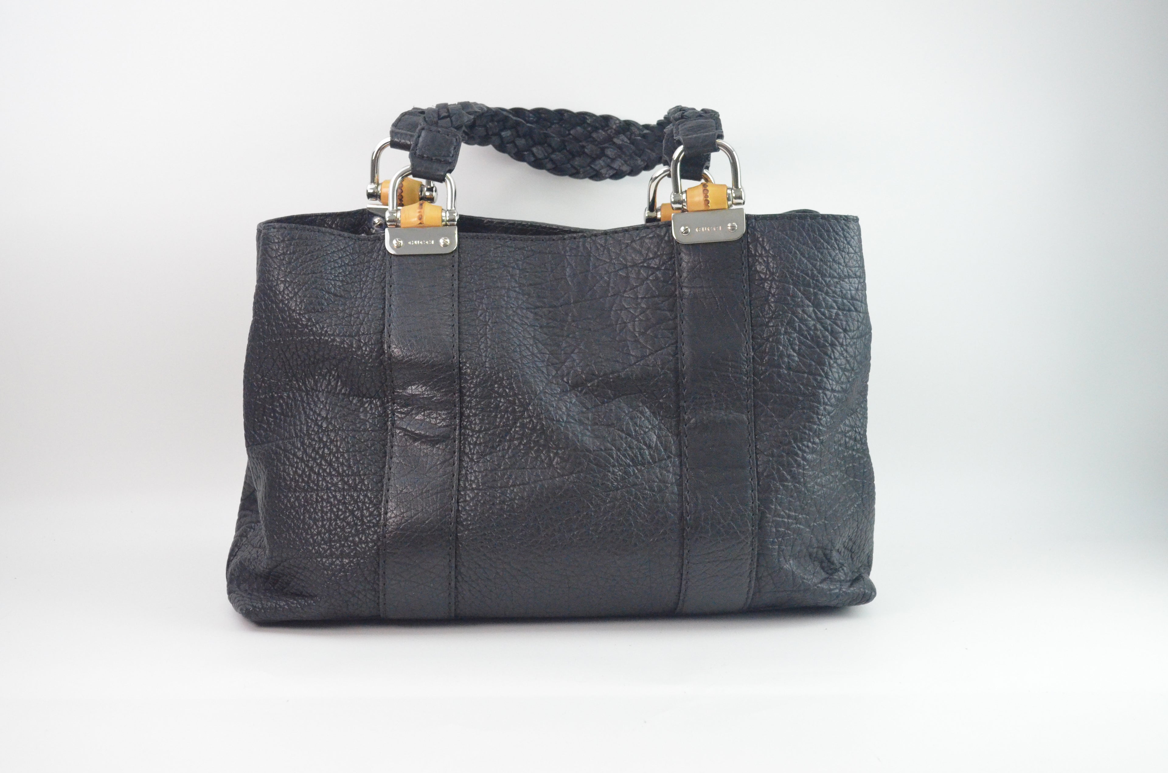 Gucci Bamboo Bar Tote Bag
