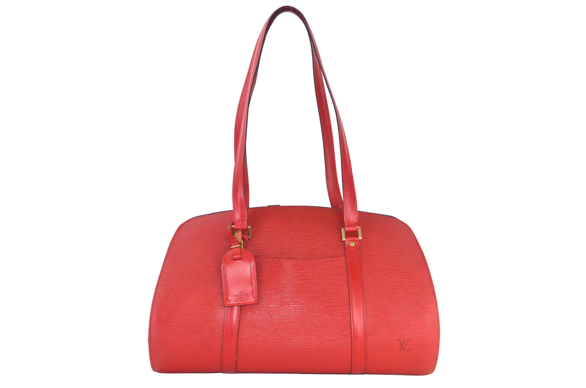 Louis Vuitton Solferino 45 Epi Leder Rot