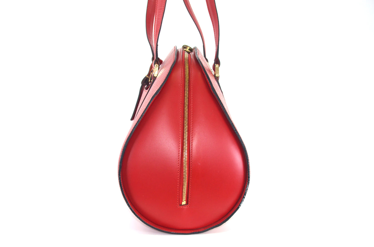 Louis Vuitton Solferino 45 Epi Leder Rot