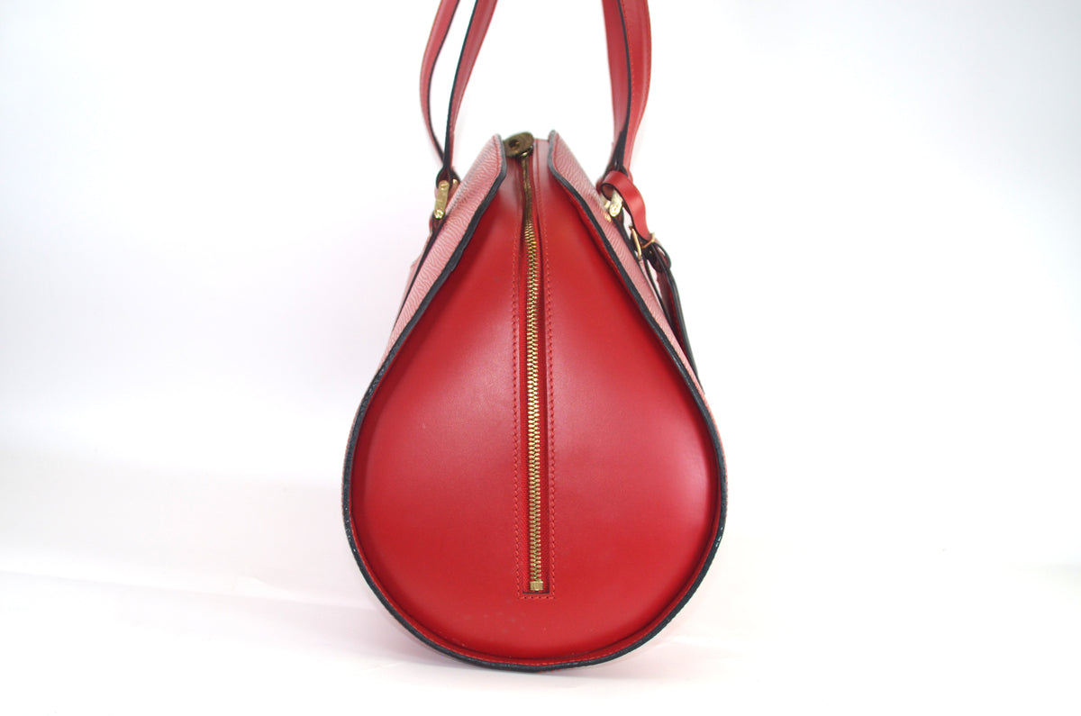 Louis Vuitton Solferino 45 Epi Leder Rot