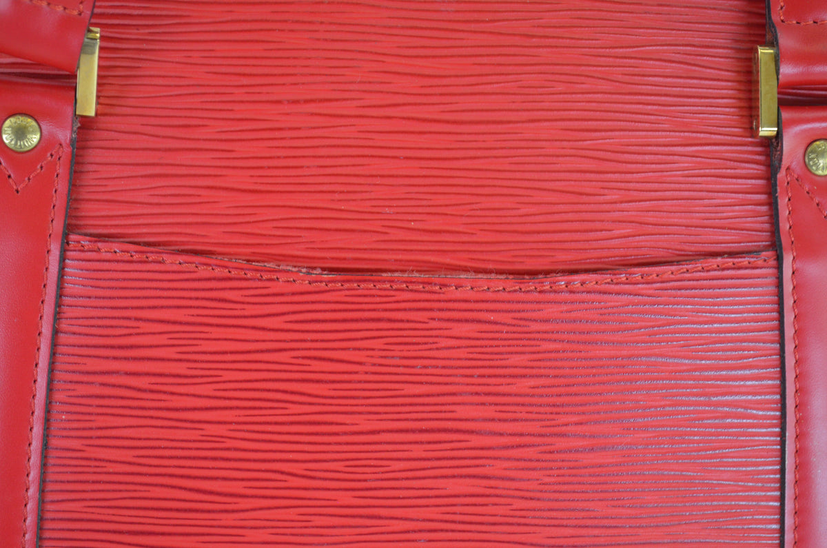 Louis Vuitton Solferino 45 Epi Leder Rot