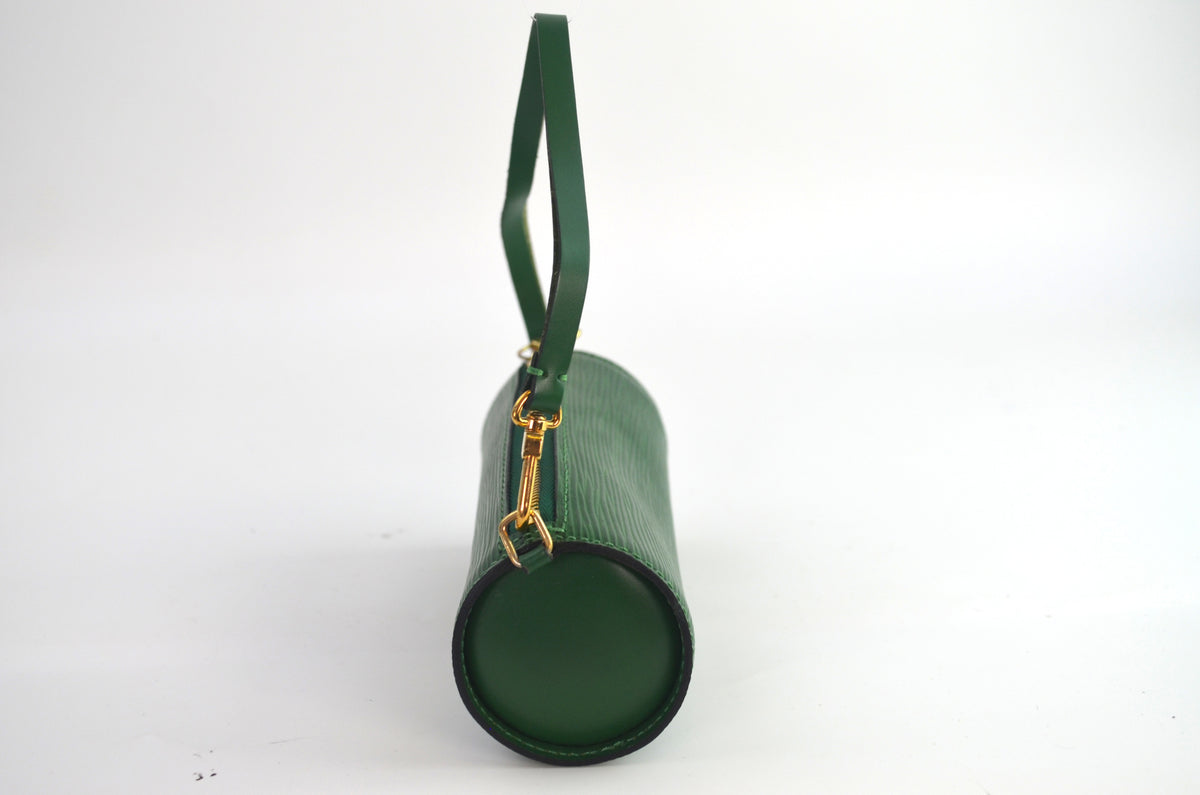 Louis Vuitton Nano Papillon Epi Leder Grün