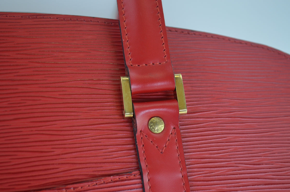 Louis Vuitton Solferino 45 Epi Leder Rot