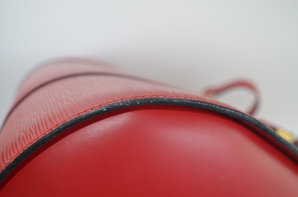 Louis Vuitton Solferino 45 Epi Leder Rot