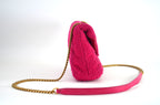 Saint Laurent Toy Loulou Puffer Bouclé Tweed Pink
