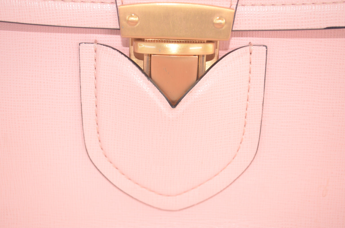 Moschino Logo Shoulder Bag Rosa