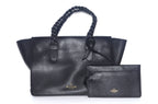 Valentino Garavani The Rope Tote Leder Schwarz