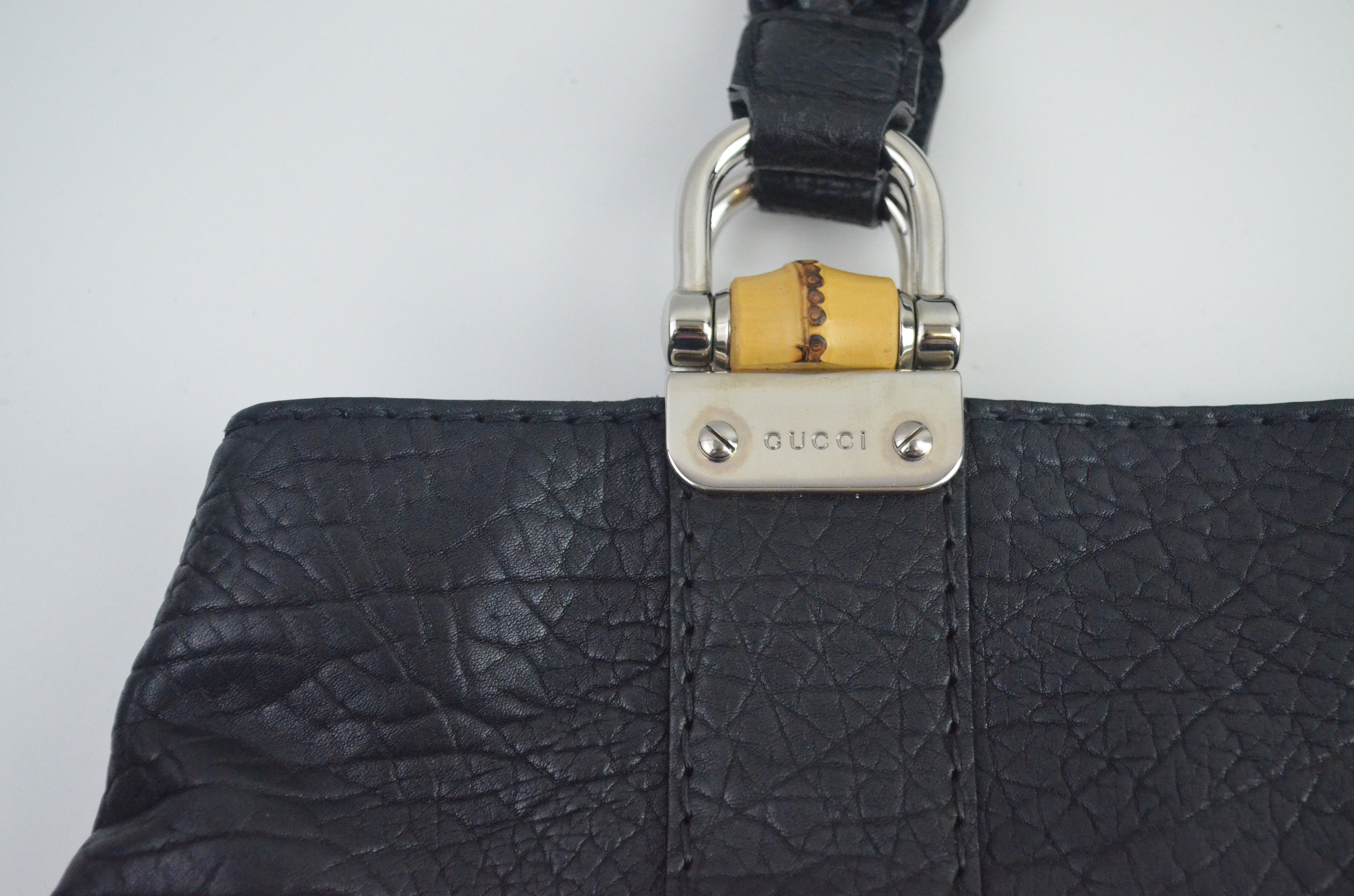 Gucci Bamboo Bar Tote Bag