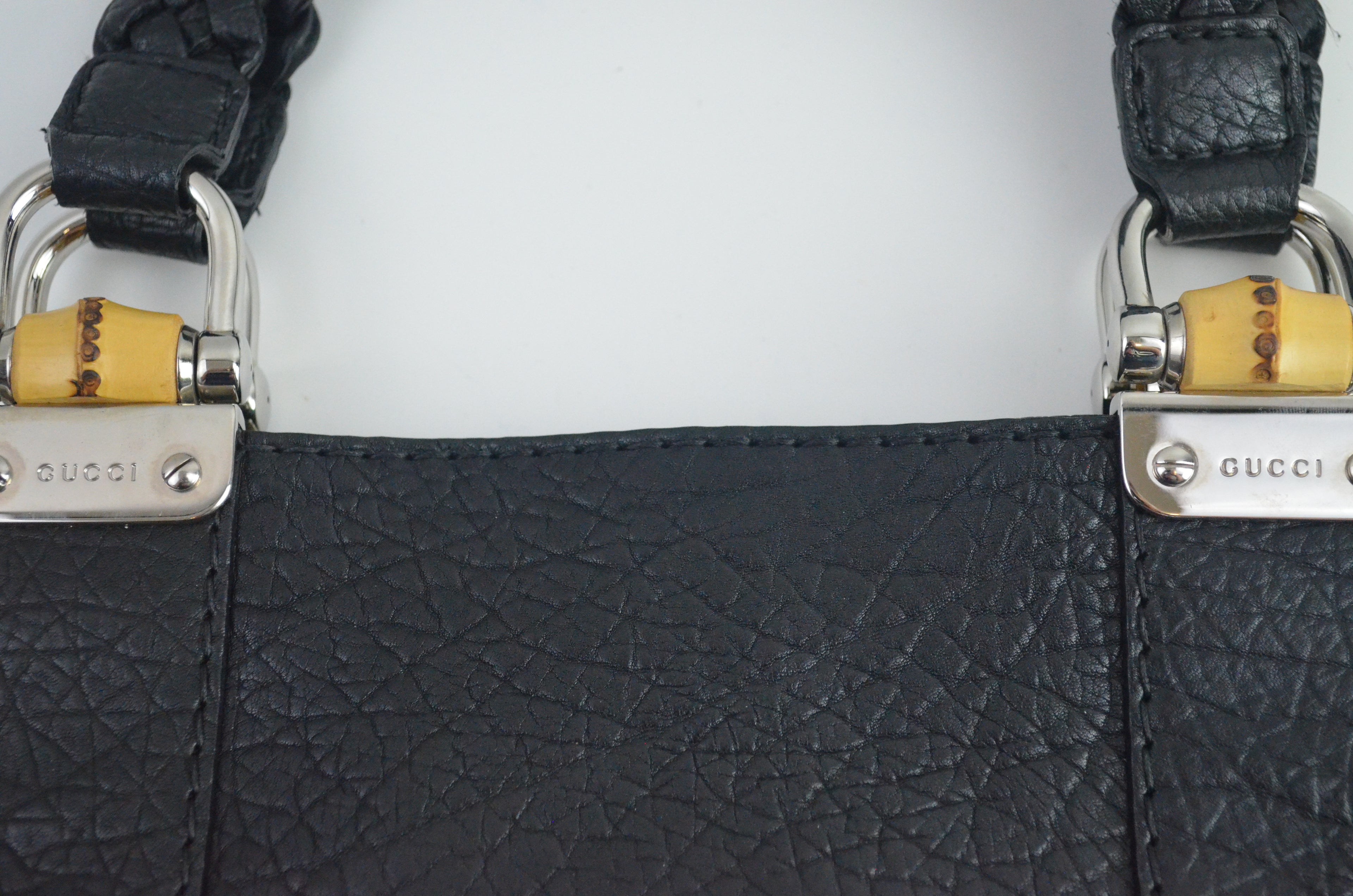 Gucci Bamboo Bar Tote Bag