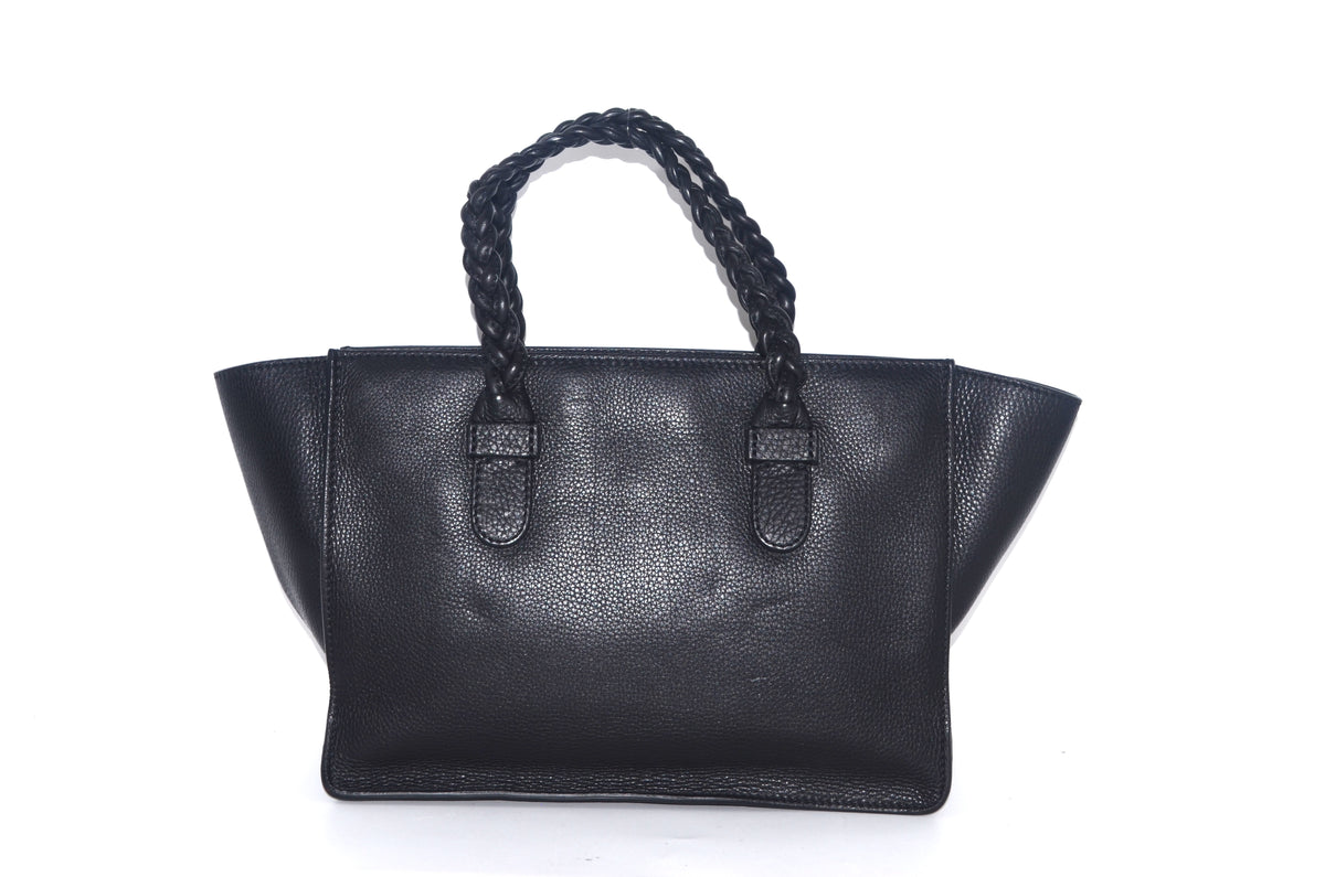 Valentino Garavani The Rope Tote Leder Schwarz