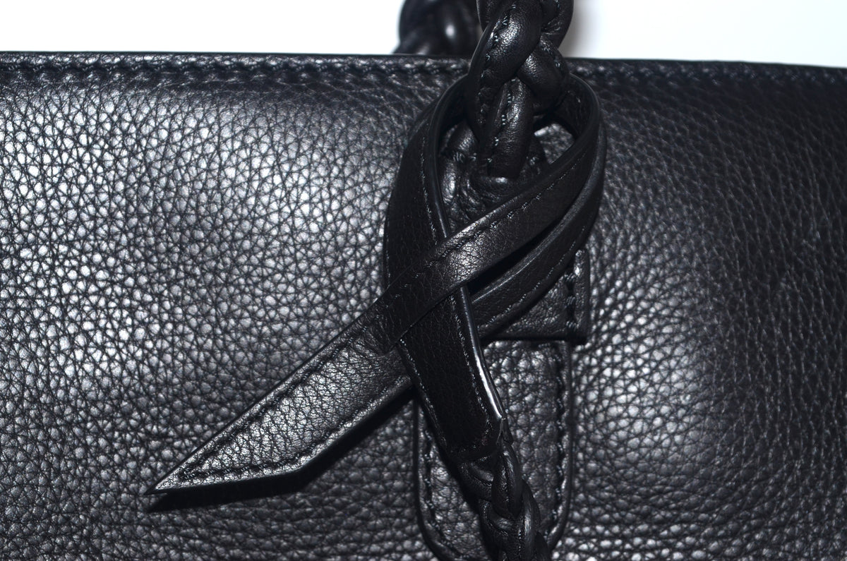 Valentino Garavani The Rope Tote Leder Schwarz