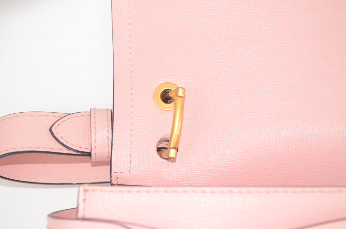 Moschino Logo Shoulder Bag Rosa