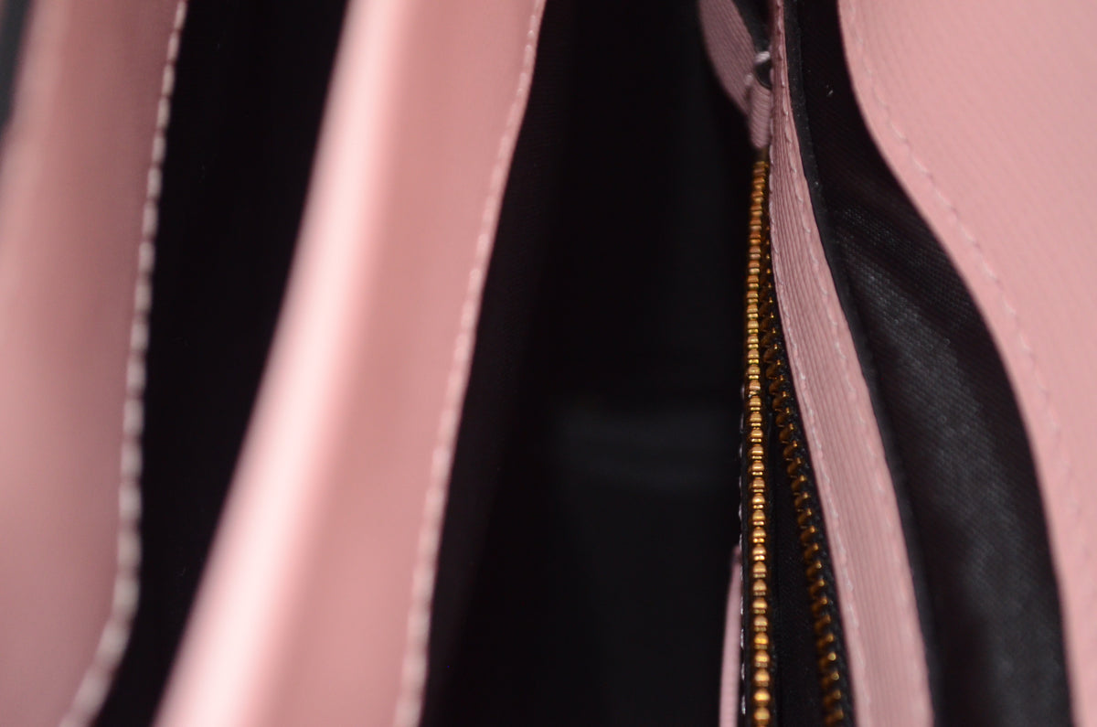 Moschino Logo Shoulder Bag Rosa