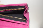 Versace Virtus Compact Wallet Pink