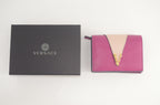 Versace Virtus Compact Wallet Pink