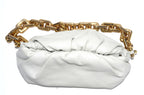 Bottega Veneta The Chain Pouch Weiß