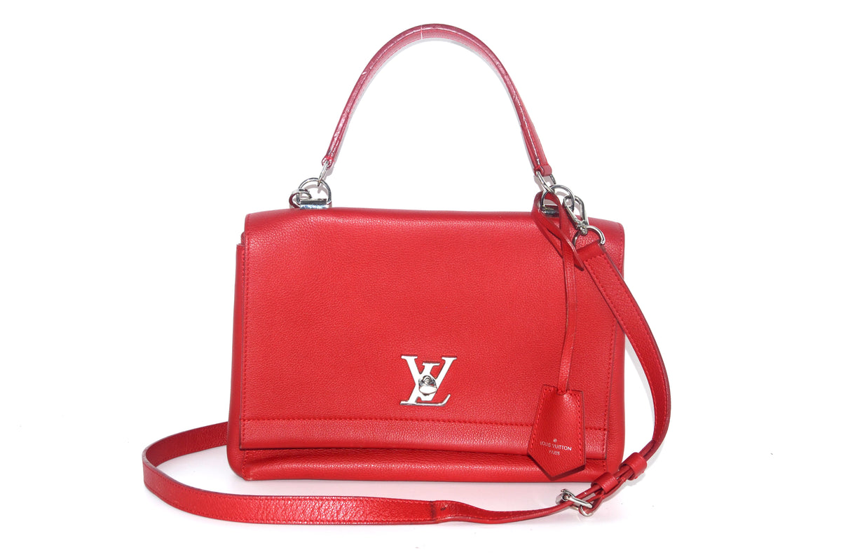 Louis Vuitton Lockme II Leder Rot