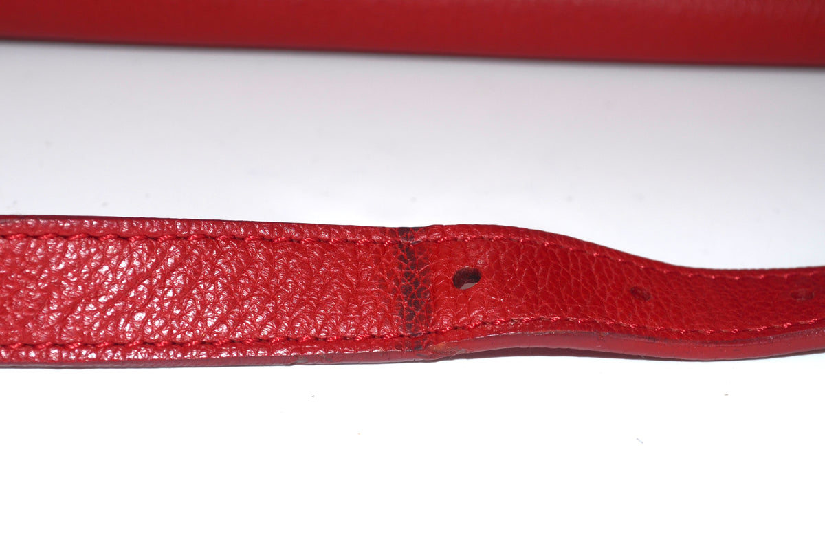 Louis Vuitton Lockme II Leder Rot