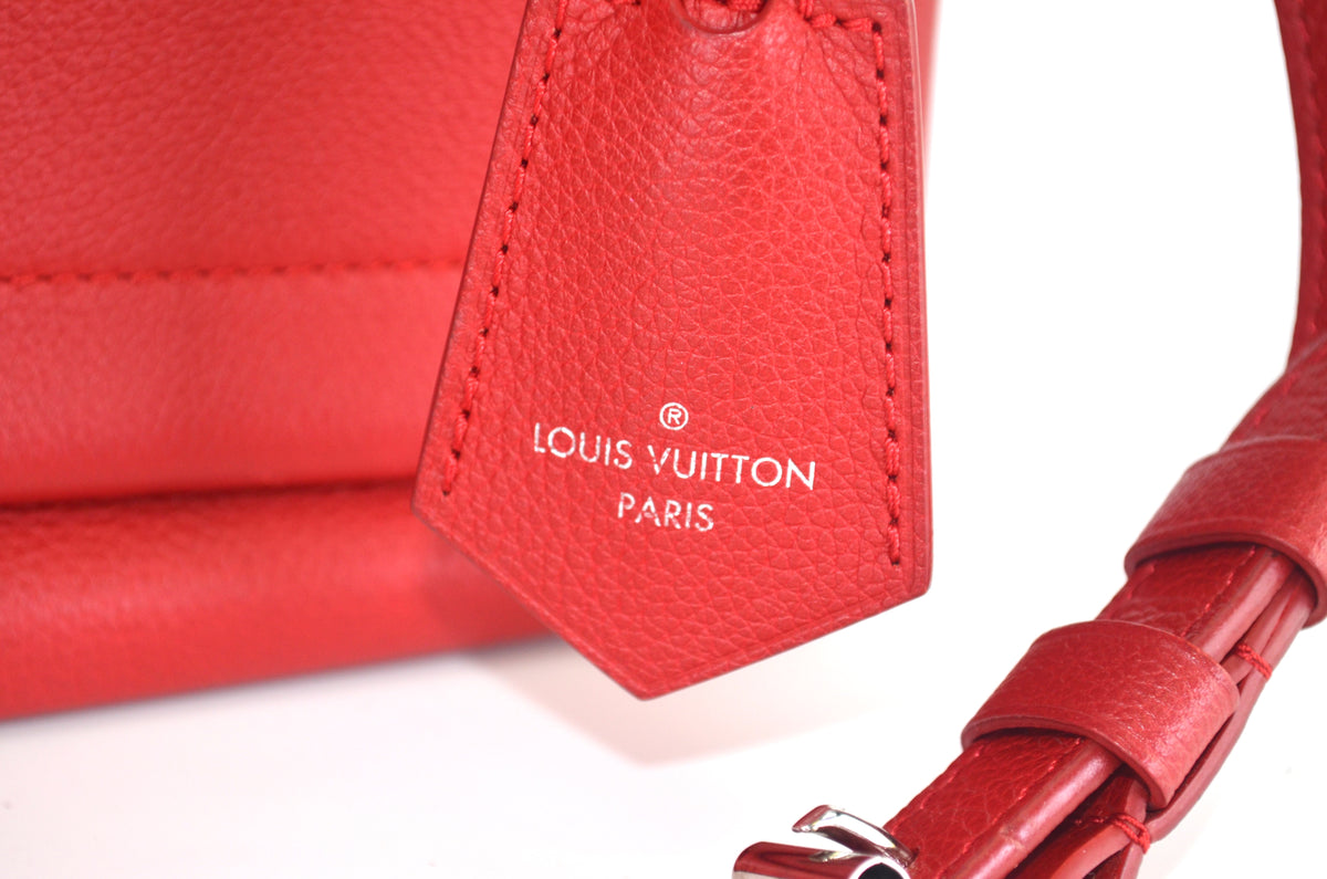 Louis Vuitton Lockme II Leder Rot