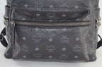 MCM Stark Side Studs Backpack Visetos Schwarz