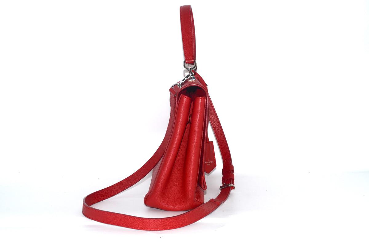 Louis Vuitton Lockme II Leder Rot