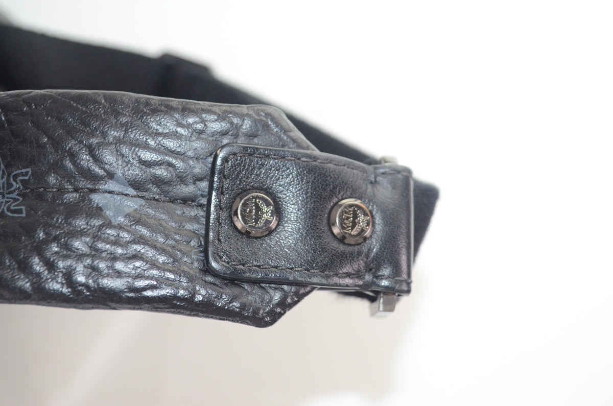 MCM Stark Side Studs Backpack Visetos Schwarz