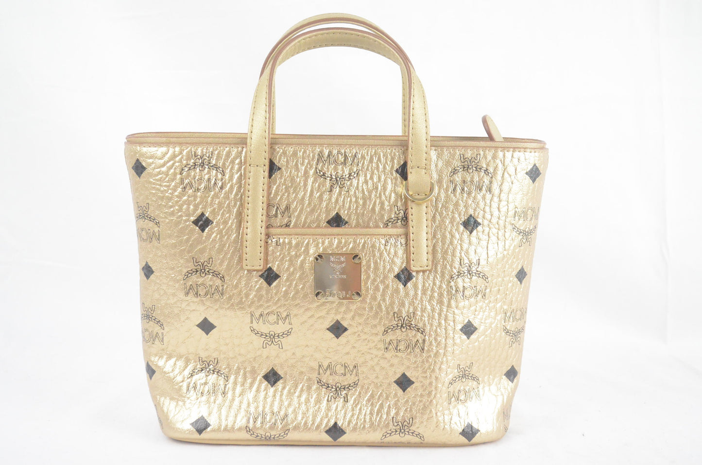 MCM Anya Mini Shopper Visetos