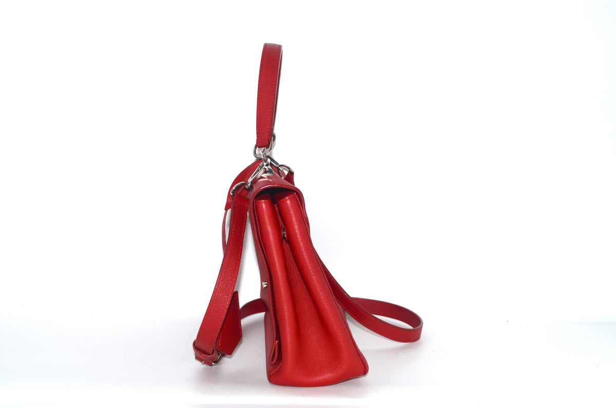 Louis Vuitton Lockme II Leder Rot