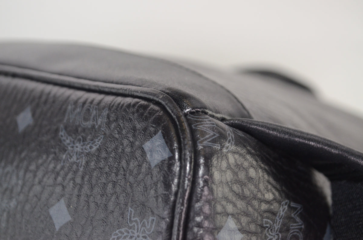 MCM Stark Side Studs Backpack Visetos Schwarz