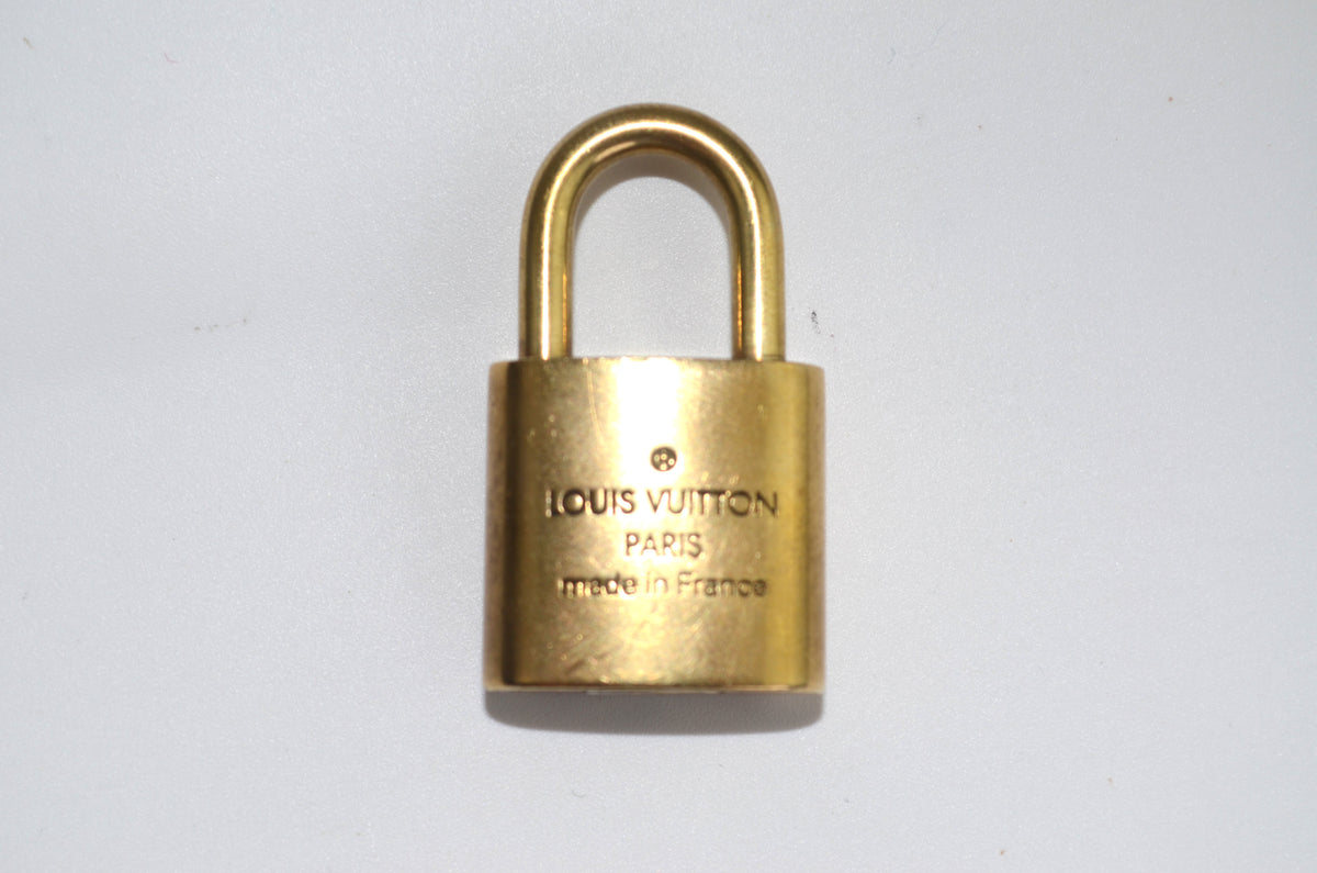 Louis Vuitton Padlock Vorhängeschloss Gold Nr. 330
