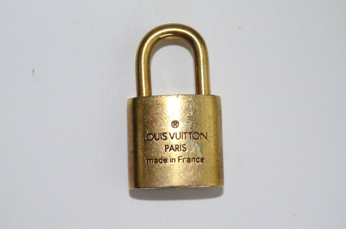 Louis Vuitton Padlock Vorhängeschloss Gold Nr.314