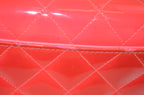 Chanel Boy Wallet on Chain Lackleder Pink mit Kettenriemen
