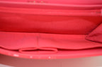 Chanel Boy Wallet on Chain Lackleder Pink mit Kettenriemen