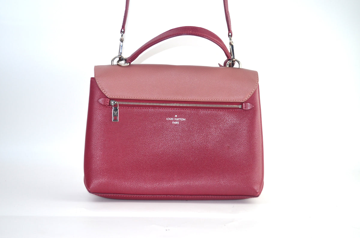 Louis Vuitton LockMe Leder Bordeaux Creme
