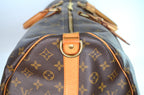 Louis Vuitton Keepall Reisetasche Monogram Canvas Braun Vintage