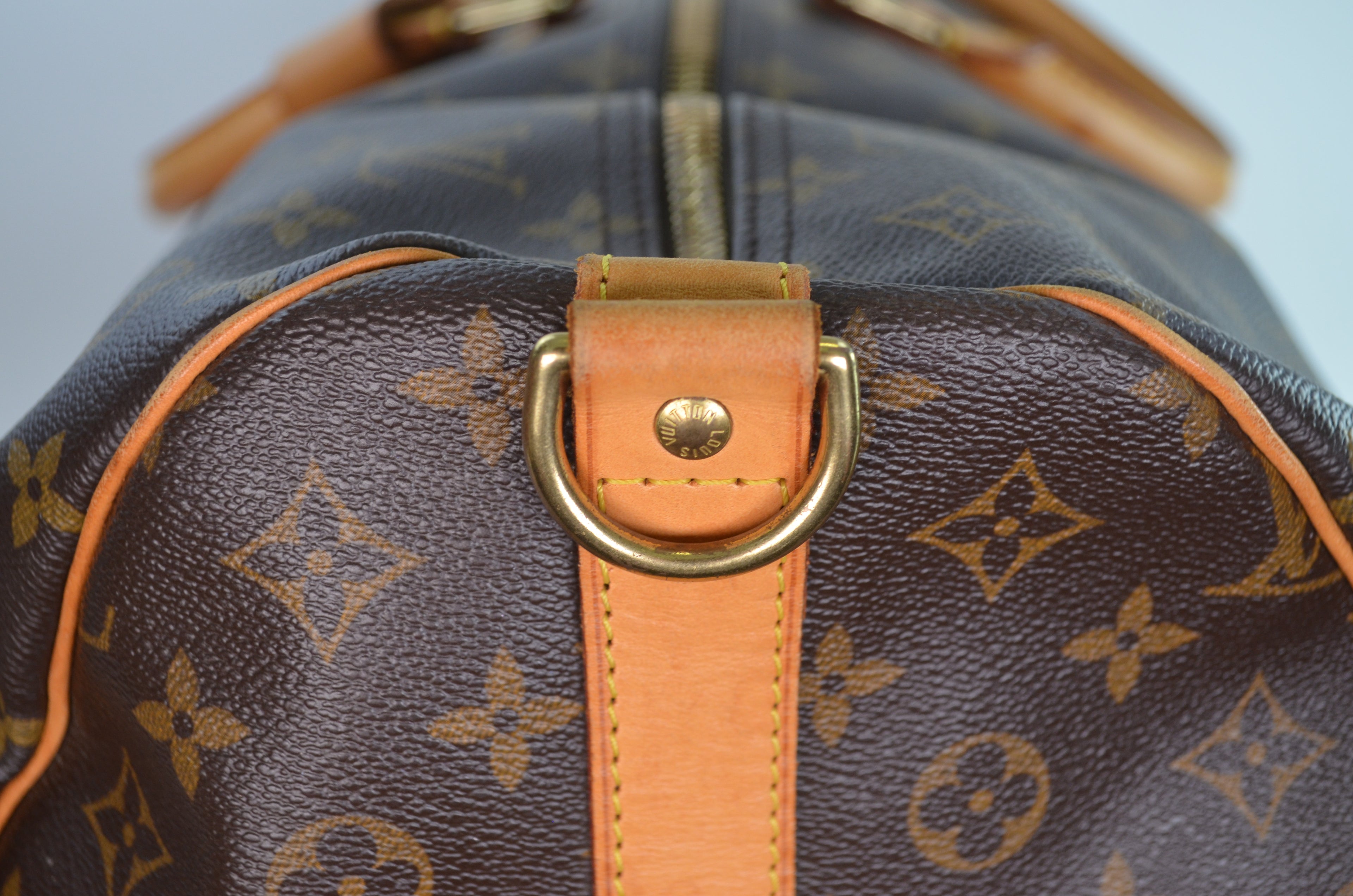 Louis Vuitton Keepall Reisetasche Monogram Canvas Braun Vintage