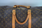 Louis Vuitton Keepall Reisetasche Monogram Canvas Braun Vintage