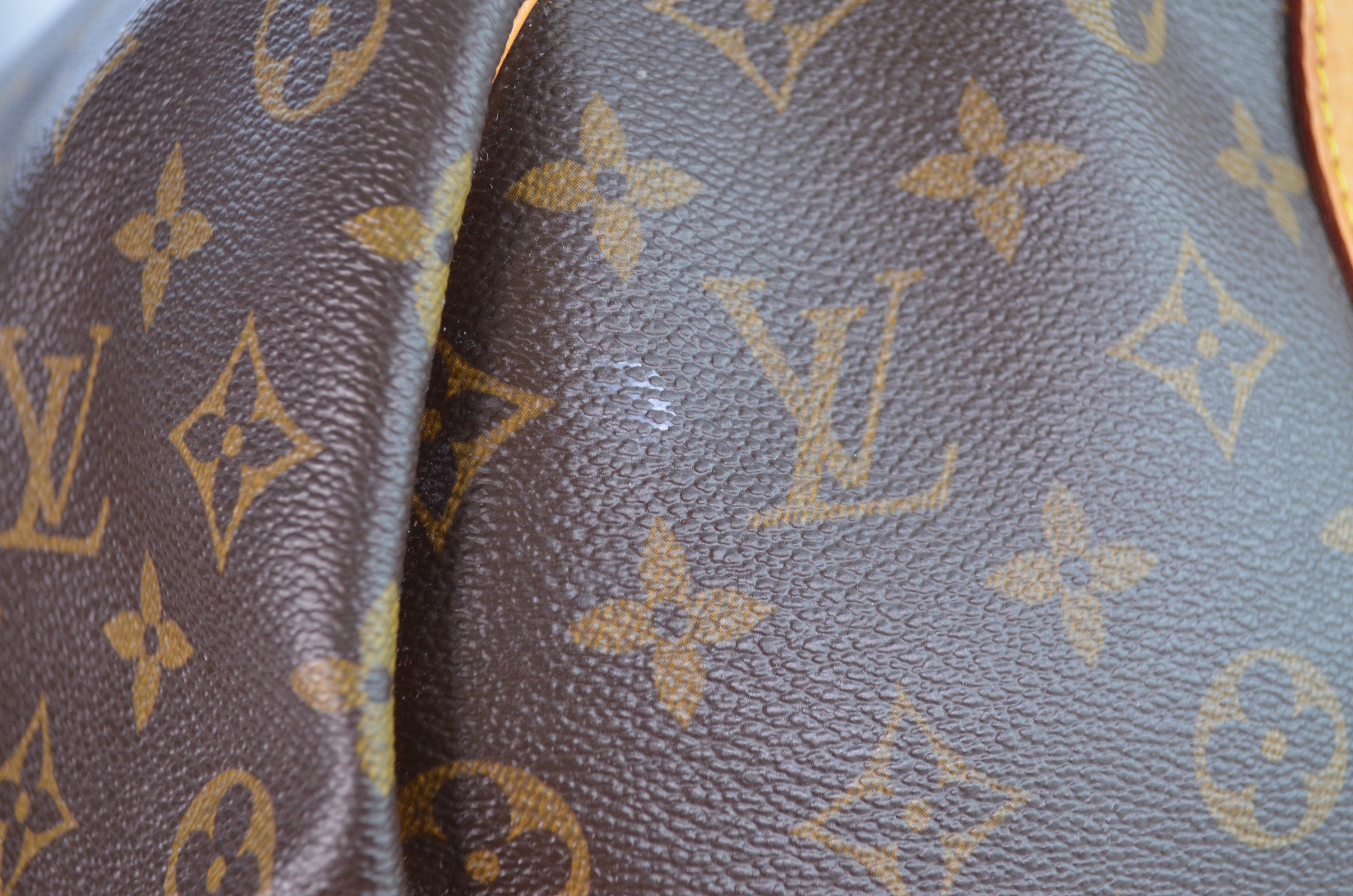 Louis Vuitton Keepall Reisetasche Monogram Canvas Braun Vintage